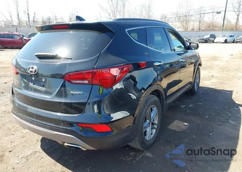 2017 Hyundai Santa Fe Sport 2.4L из США, поврежденный, VIN 5NMZU3LB6HH031260